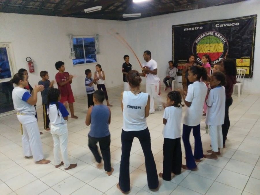 Oficina da ONG Amigos e Eu